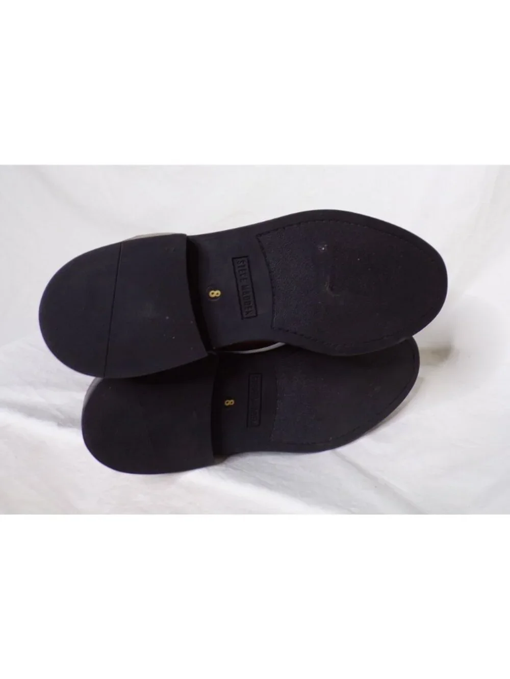 🆕STEVE MADDEN Gaige Knee High Riding Boot Brown Leather 8 - Picture 10 of 10